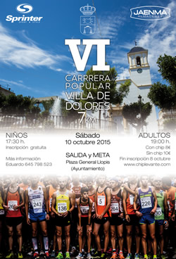 VI Carrera Popular Villa de Dolores - Fiestas de septiembre