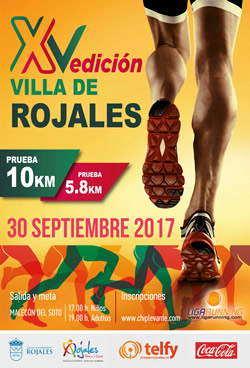 XV Edición 10 Km y 5 Km Villa de Rojales